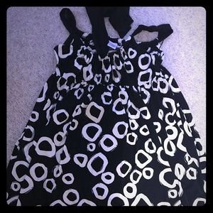 Maggy London black and white dress